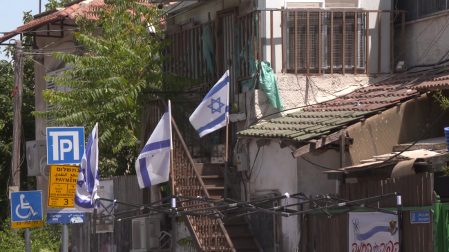 Sivil Yahudi işgalciler 2009 yılında el-Kurd ailesinin evinin yarısını ele geçirmişti. Fotoğraf: TRT Arabi