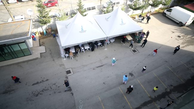 Sancaktepe KYK yurdu, depremden etkilenenlere ev sahipliği yapıyor