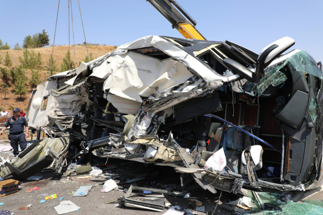 Gaziantep'te feci kaza: 15 ölü, 31 yaralı