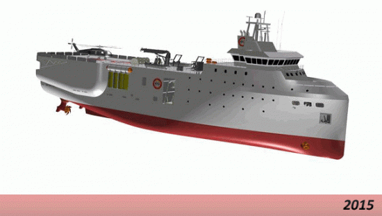 Türkiye'nin ilk yerli petrol arama gemisi hazır