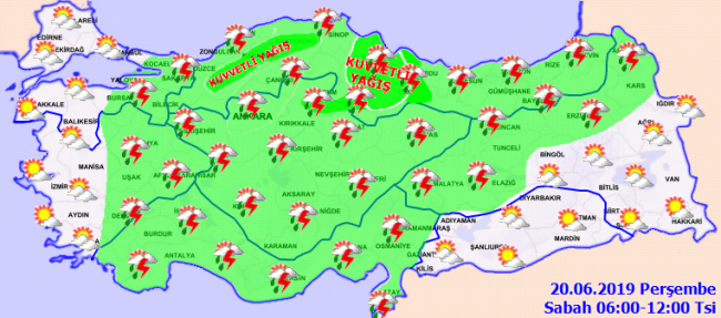 Meteoroloji uyardı: Sağanak sonrası su baskınlarına dikkat