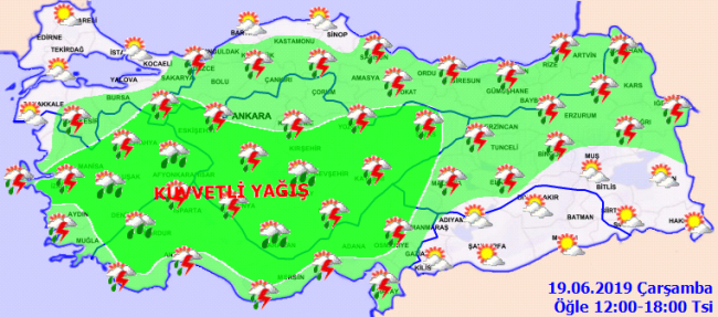 Meteorolojiden sağanak uyarısı: Yurt genelinde etkili olacak