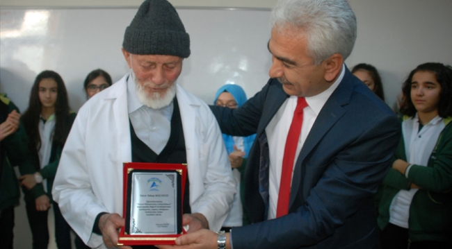 Yakup Dede, 97 yaşında 'öğretmenlik' heyecanı yaşadı