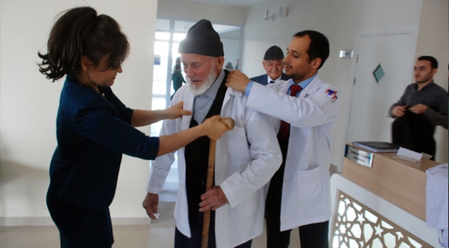 Yakup Dede, 97 yaşında 'öğretmenlik' heyecanı yaşadı