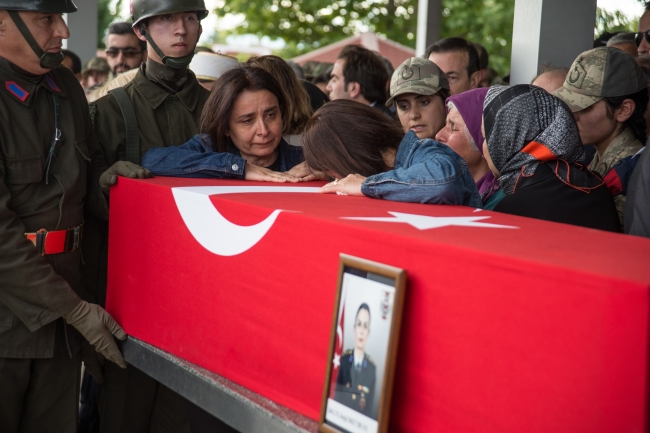 Jandarmanın ilk kadın komutanı şehit Yakut'a son veda