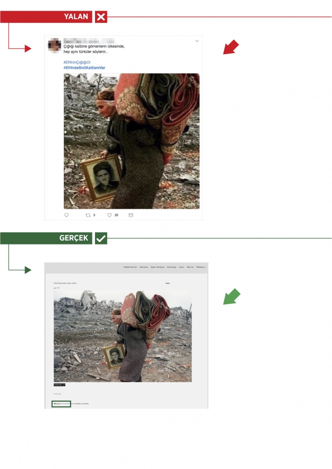 YPG/PKK yandaşları Çeçenistan savaşından Afrin yalanı üretti