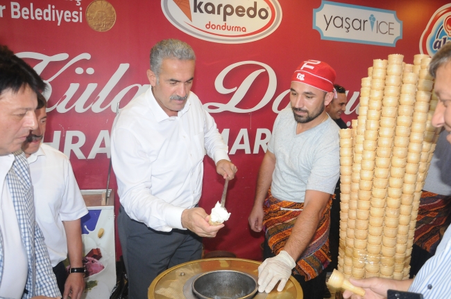 Yalova'da 1 ton dondurma dağıtıldı