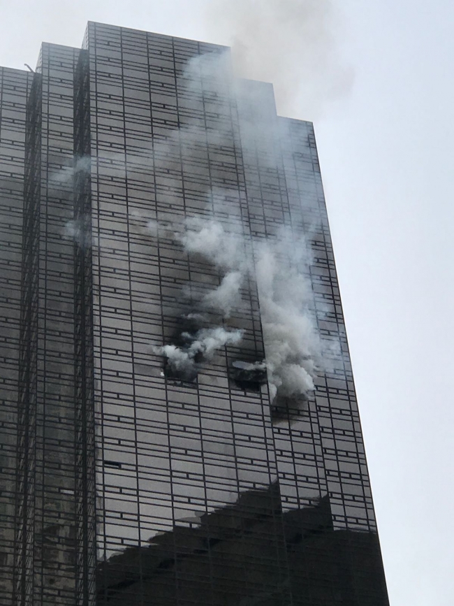New York'ta Trump Tower'da yangın: 1 ölü, 4 yaralı