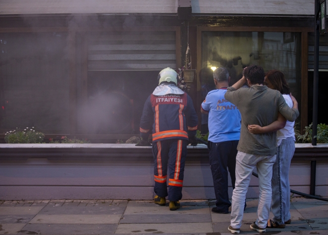 Ankara'da restoran yangını