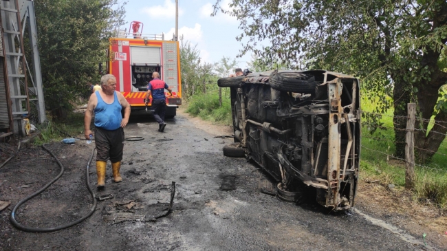 Zonguldak'ta çiftlik yangını: 12 bin hindi yavrusu telef oldu