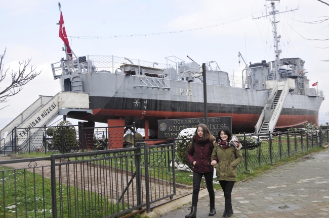 Karakol gemisi Yarhisar, şimdi müze olarak ilgi görüyor