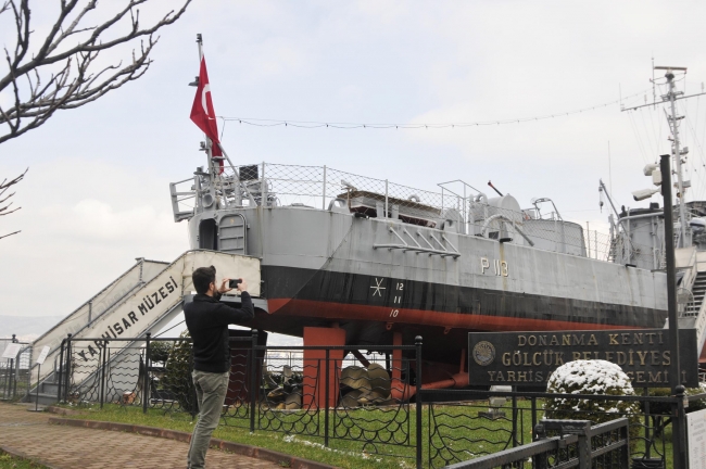 Karakol gemisi Yarhisar, şimdi müze olarak ilgi görüyor