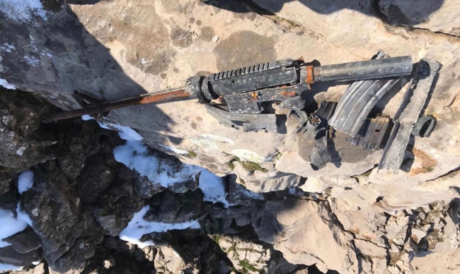 Şırnak'ta teröristlere darbe: 4 sığınak imha edildi