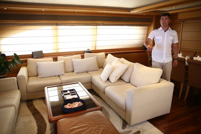 Lüks yatların haftalık kirası bir villa parası