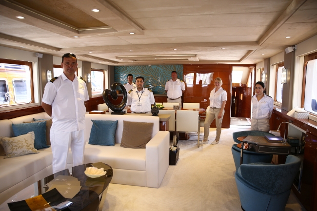 Lüks yatların haftalık kirası bir villa parası