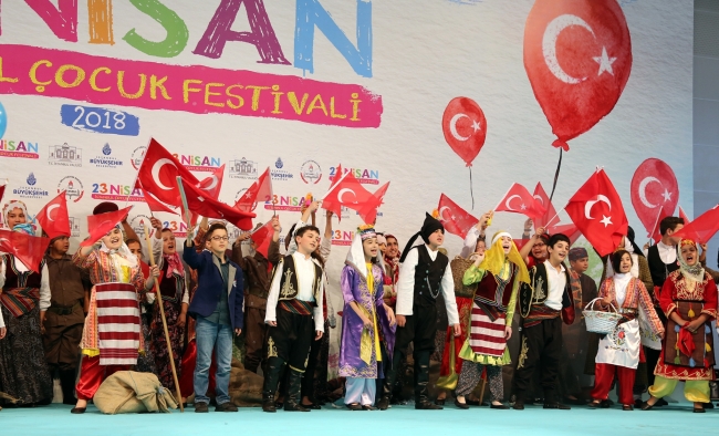 23 Nisan tüm yurtta coşkuyla kutlandı