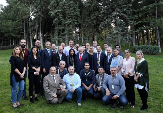 Başbakan Yıldırım, Başbakanlık muhabirleriyle buluştu