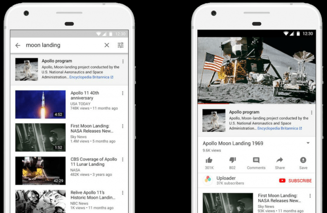 Youtube asılsız haberlerle mücadelede önlemler alıyor