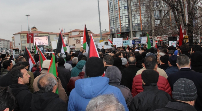 ABD'nin Kudüs kararı tüm yurtta protesto ediliyor