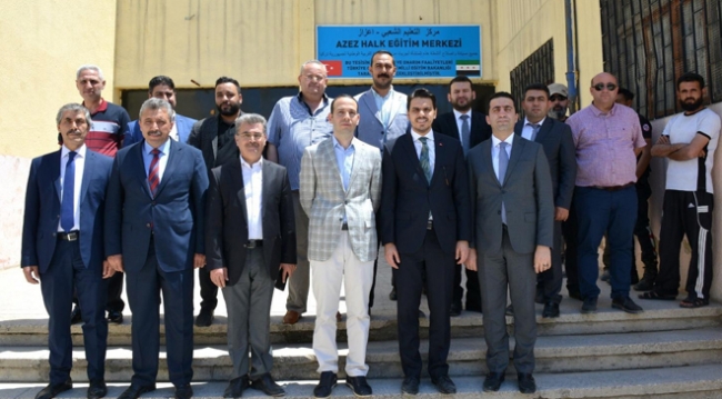 YTB’den Fırat Kalkanı ve Zeytin Dalı harekat bölgelerine ziyaret