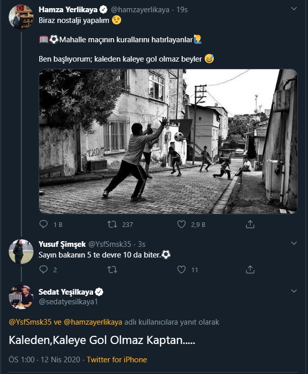 Hamza Yerlikaya'dan nostaljik paylaşım