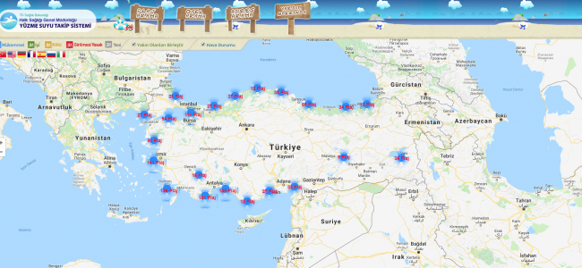Tatile çıkmadan plaj ve su kalitesi öğrenilebilecek