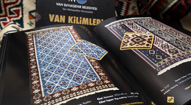 Van Büyükşehir Belediyesi'nden "Van kilimi" kataloğu
