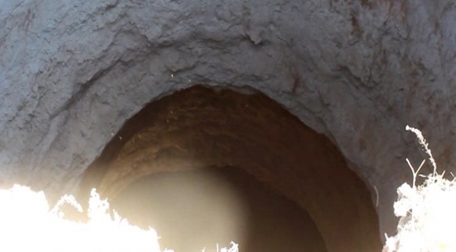 Konya'da 65 metre derinliğinde obruk oluştu
