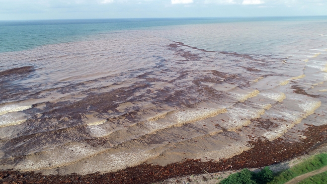 Ordu'da yaşanan selde bin 100 ton fındık zarar gördü