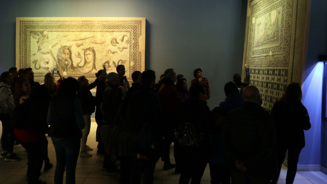 Zeugma Mozaik Müzesi'ni 424 bin kişi ziyaret etti