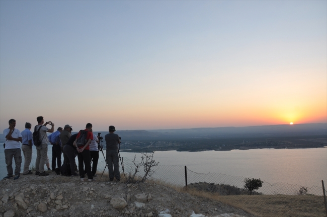 Gün doğumunu Zeugma'da karşıladılar
