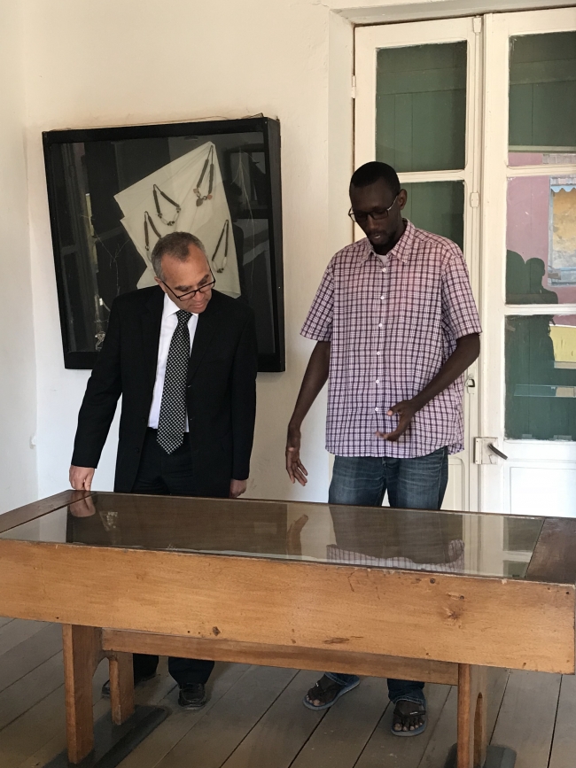 Dakar Büyükelçisi Civaner, Senegal'deki köleler evini gezdi