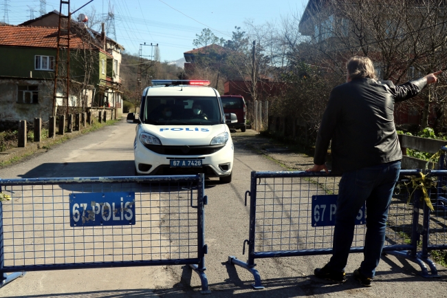 Zonguldak'ta mutasyonlu virüs şüphesi: Bir sokak karantinaya alındı