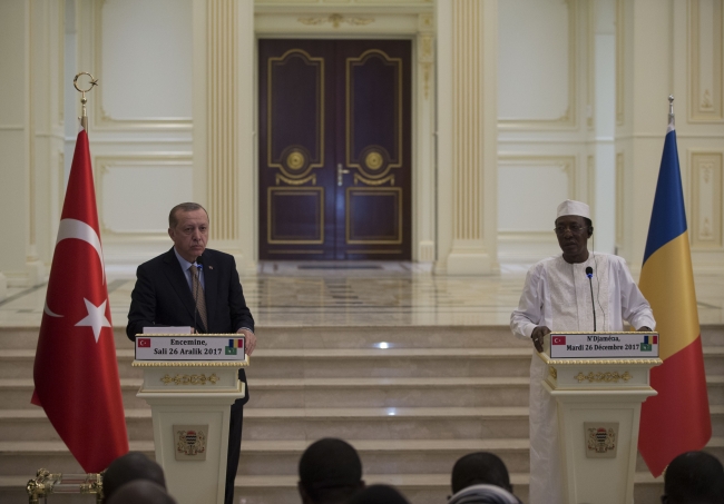 Cumhurbaşkanı Recep Tayyip Erdoğan: Çad hükümetine FETÖ'yü terör örgütü ilan ettikleri için teşekkür ediyorum