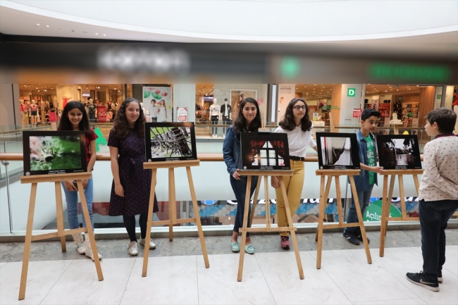 Özel eğitim gören öğrencilerden fotoğraf sergisi