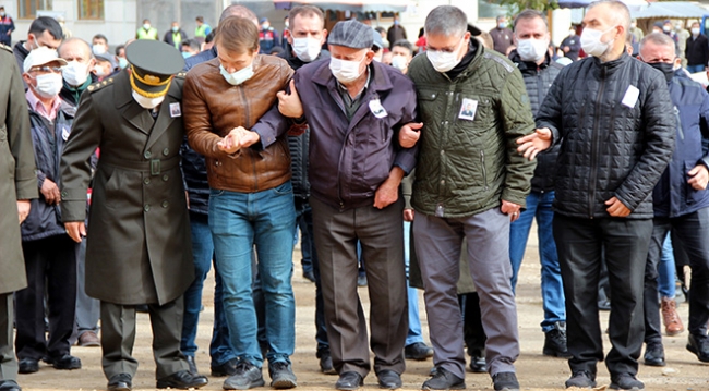 Şehit Yarbay Rafet Sayın Edirne'de son yolculuğuna uğurlandı