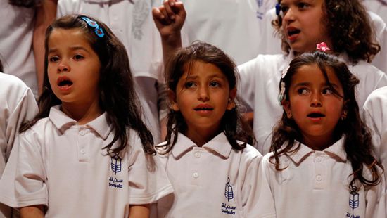 Suriyeli çocuklar şarkılarla seslerini duyurdu