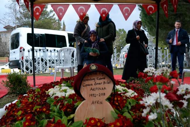 Afrin Şehidi Ömer Bilal Akpınar'ın vasiyeti yerine getirildi