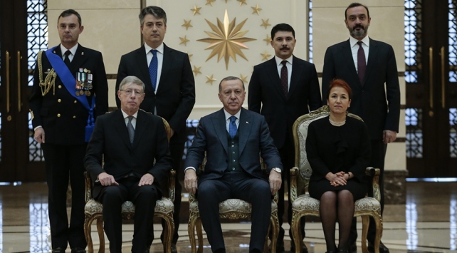 Cumhurbaşkanı Erdoğan, 3 devletin büyükelçilerini kabul etti