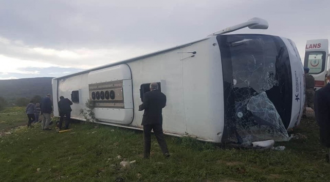 Tokatta yolcu otobüsü devrildi: 7 ölü, 30 yaralı