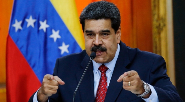 Maduro: Darbe yapmaya kalkÄ±Åan terÃ¶rist grubu yakaladÄ±k ve hapse attÄ±k
