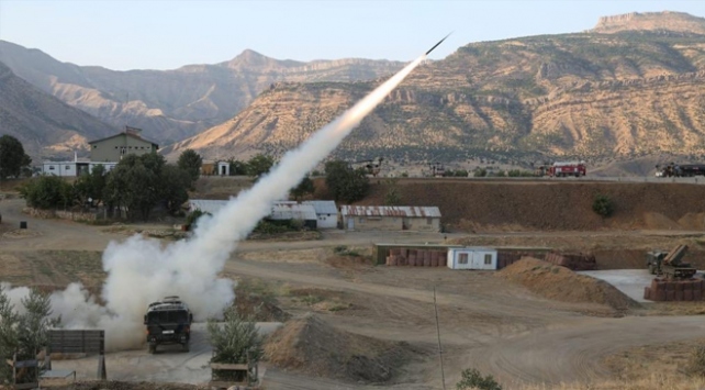 PenÃ§e-2 Operasyonunda PKK hedefleri ateÅ altÄ±na alÄ±ndÄ±