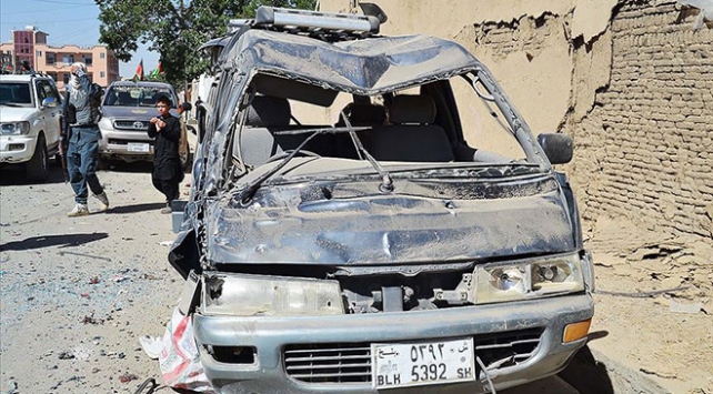 Afganistan'da bombalı saldırı 9 ölü