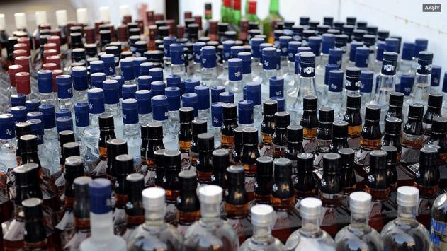 Bursa'da 6 bin 30 şişe sahte içki ele geçirildi