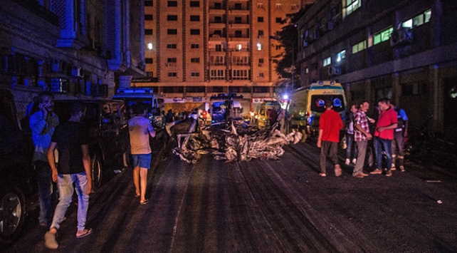 Kahire'de meydana gelen patlamanın terör eylemi olduğu açıklandı