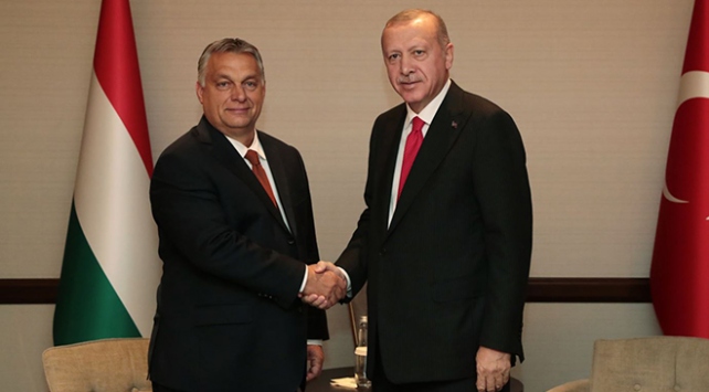 Cumhurbaşkanı Erdoğan Macaristan Başbakanı Orban ile görüştü