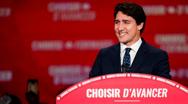Kanada'da federal seçimlerin galibi Trudeau