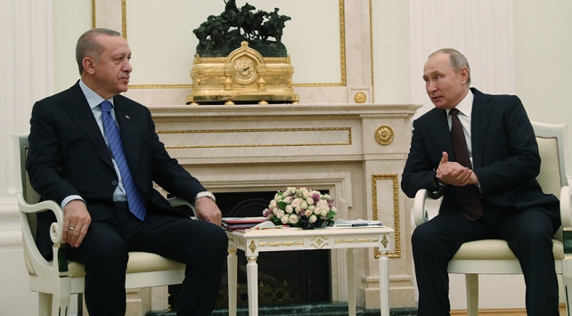 Cumhurbaşkanı Erdoğan-Putin zirvesi sona erdi