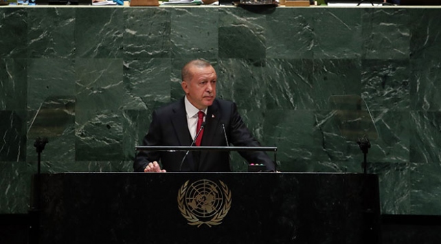 Cumhurbaşkanı Erdoğan'dan BM'ye Doğu Akdeniz için konferans çağrısı
