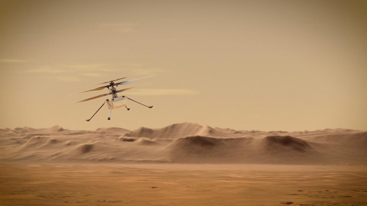 Mars helikopteri NASA&#039;ya son mesajını gönderdi